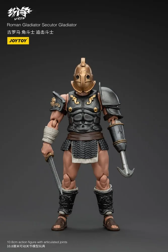 Strife Action Figure – Roman Secutor Gladiator 1/18 10.8 cm