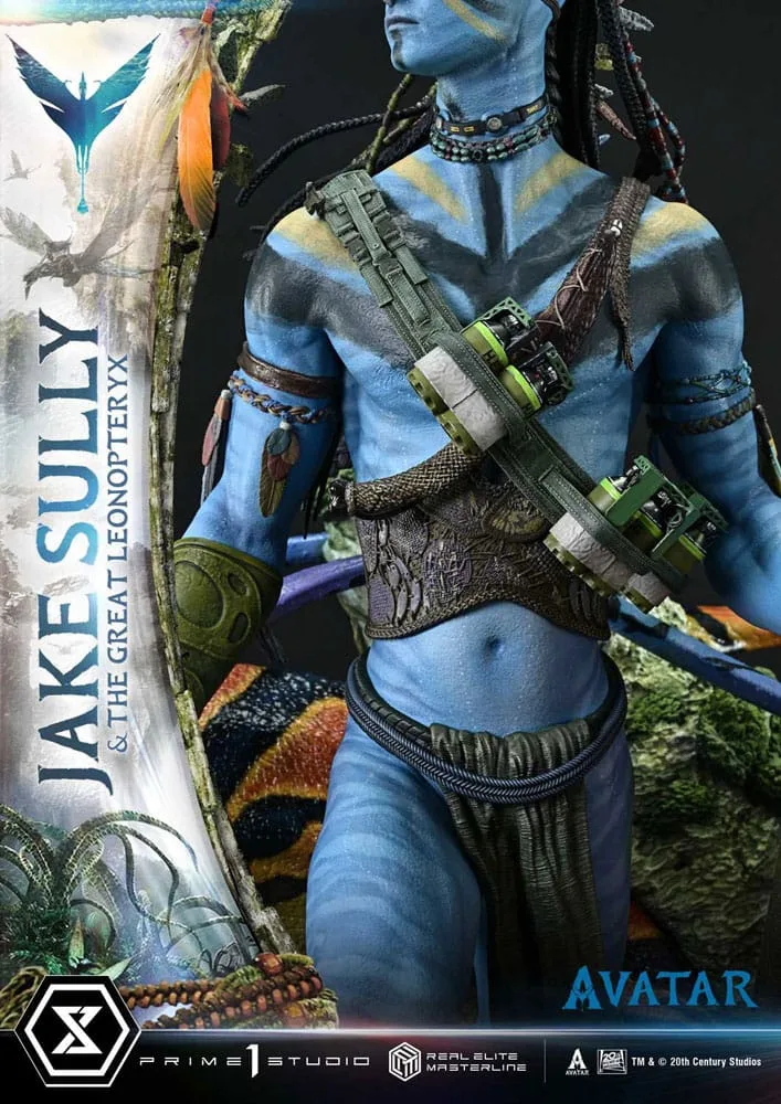 Avatar Statue – Jake Sully & The Great Leonopteryx 87 cm 21