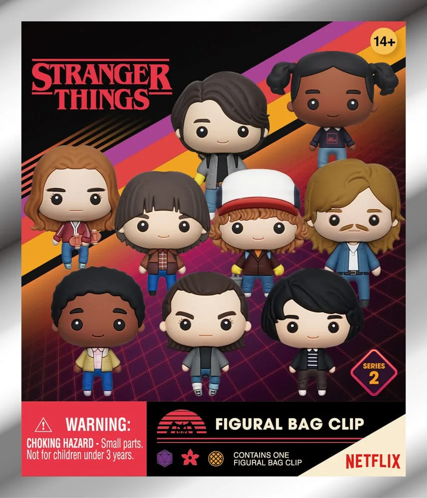 Stranger Things Bag Clips – Series 2 Display of 24 2
