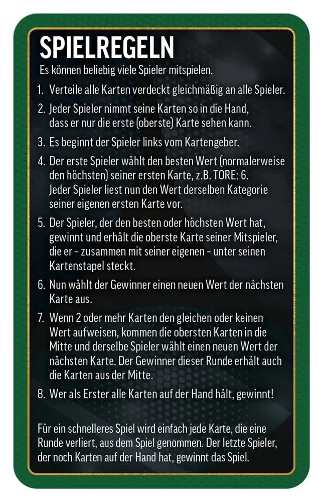 World Football Stars Card Game – 200 Pack 3 German Edition 9
