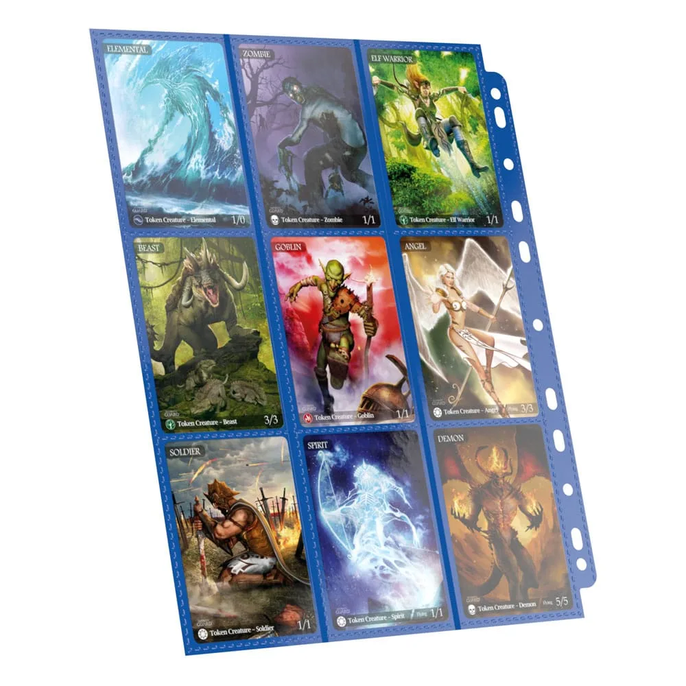 Ultimate Guard Binder Pages – Blue 18-Pocket Side-Loading 10-Pack 7
