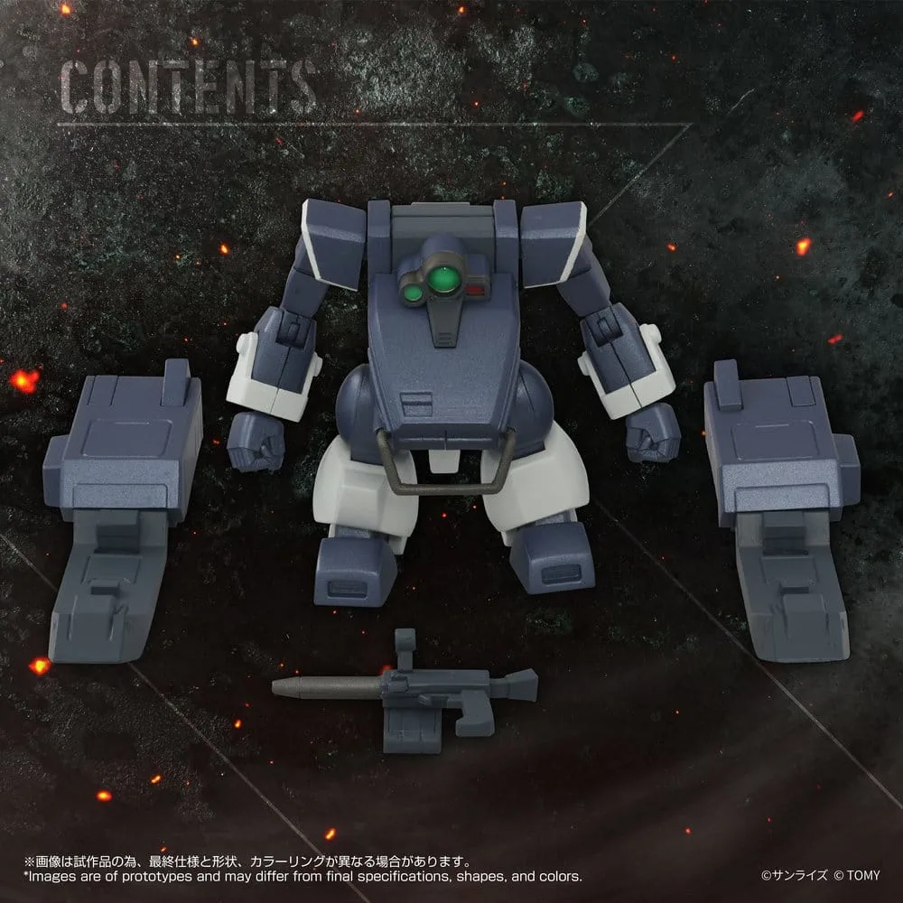 Armored Trooper Votoms Actionfigur – AT-08 Zwerg Sand Loader 7 cm 3