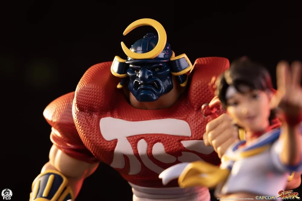 Street Fighter Statue Set – Street Jam Sakura & Sodom 22 cm 7