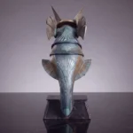 Stargate Desktop Replica – Anubis Jackal Guard Helmet 15 cm 5