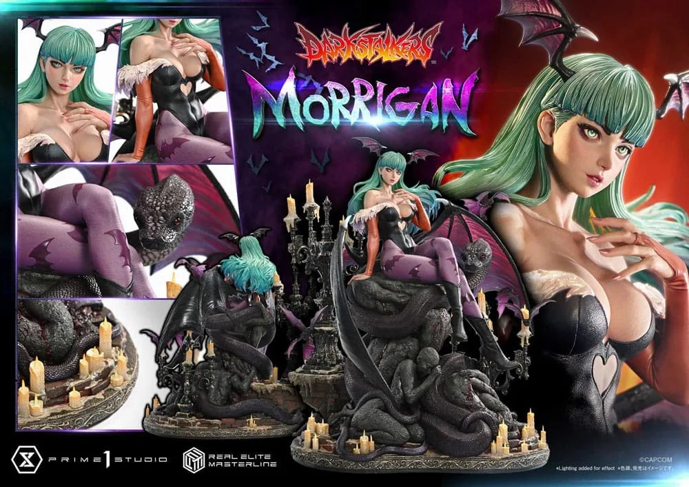 Darkstalkers Statue – Real Elite Masterline Morrigan 1:4 55 cm 8