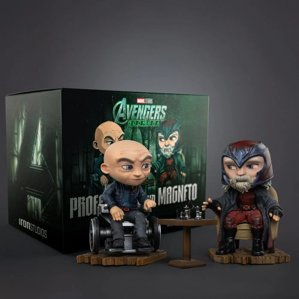 Avengers Doomsday Mini Figure – MiniCo Xavier and Magneto 12 cm 2