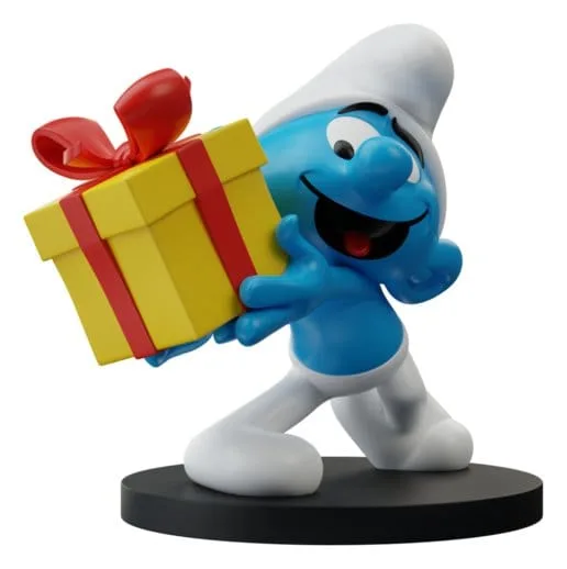 The Smurfs beeldje – Lolsmurf met cadeau 10 cm 3