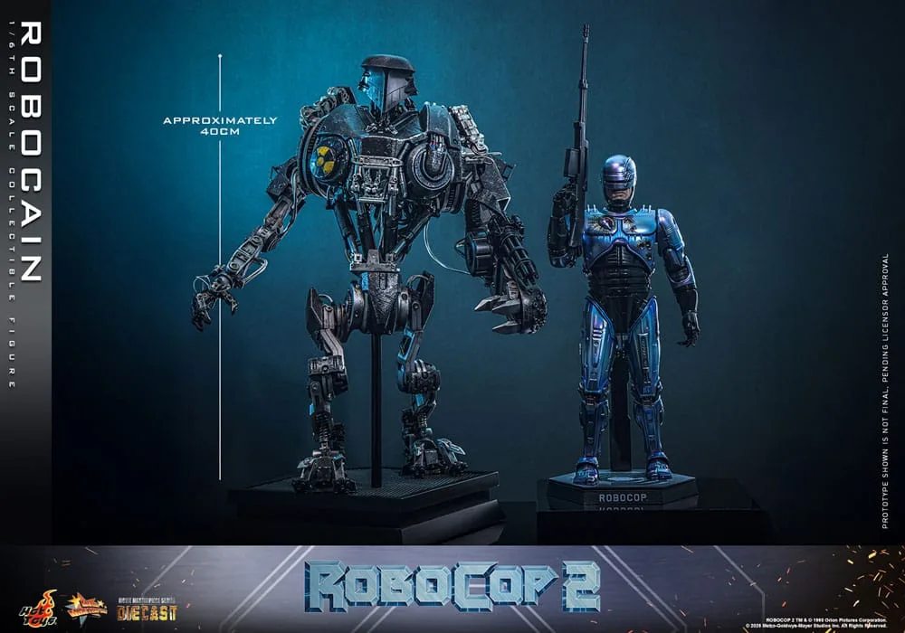 RoboCop 2 Action Figure – RoboCain Diecast 40 cm 17