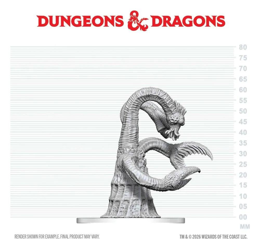 Dungeons & Dragons Unpainted Miniature – Yithian 14 cm 4