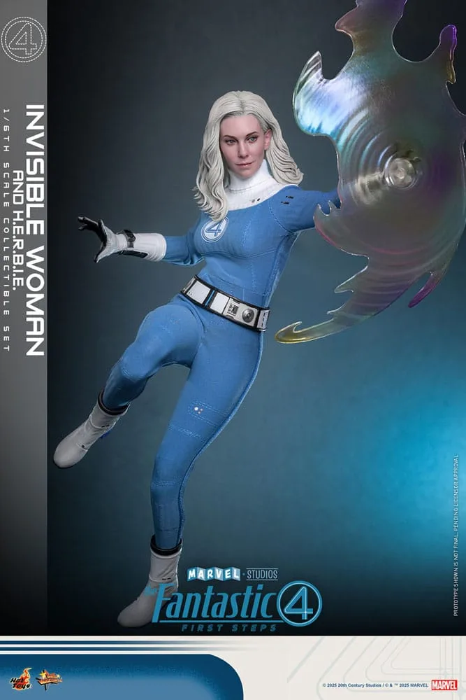 Fantastic Four Figure 2-Pack – Invisible Woman and H.E.R.B.I.E. 1/6 7