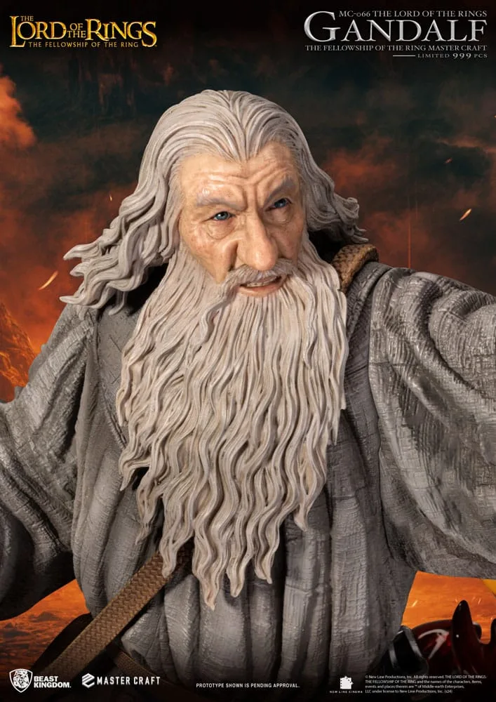 Lord of the Rings Statue – Master Craft Gandalf 58 cm 6