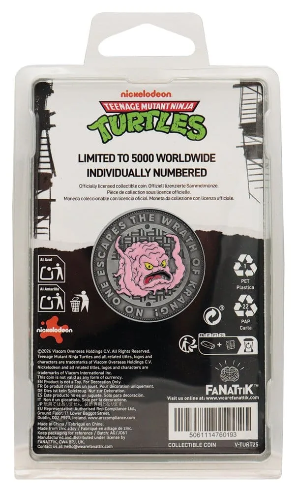 Teenage Mutant Ninja Turtles Coin – Krang Limited Edition 3