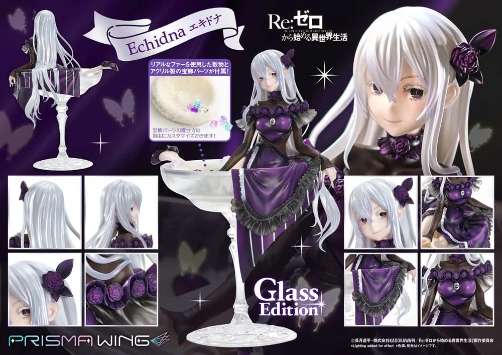Re:ZERO Statue – Prisma Wing Echidna Glass Edition 1/7 24 cm 3