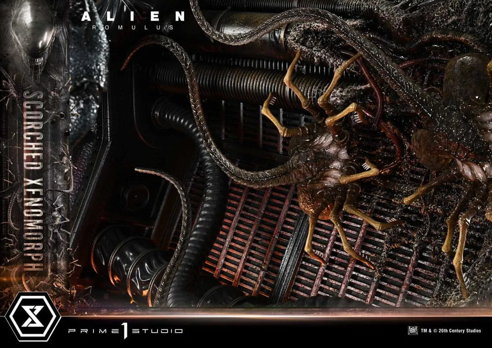 Alien Romulus Statue – Scorched Xenomorph 98 cm 27
