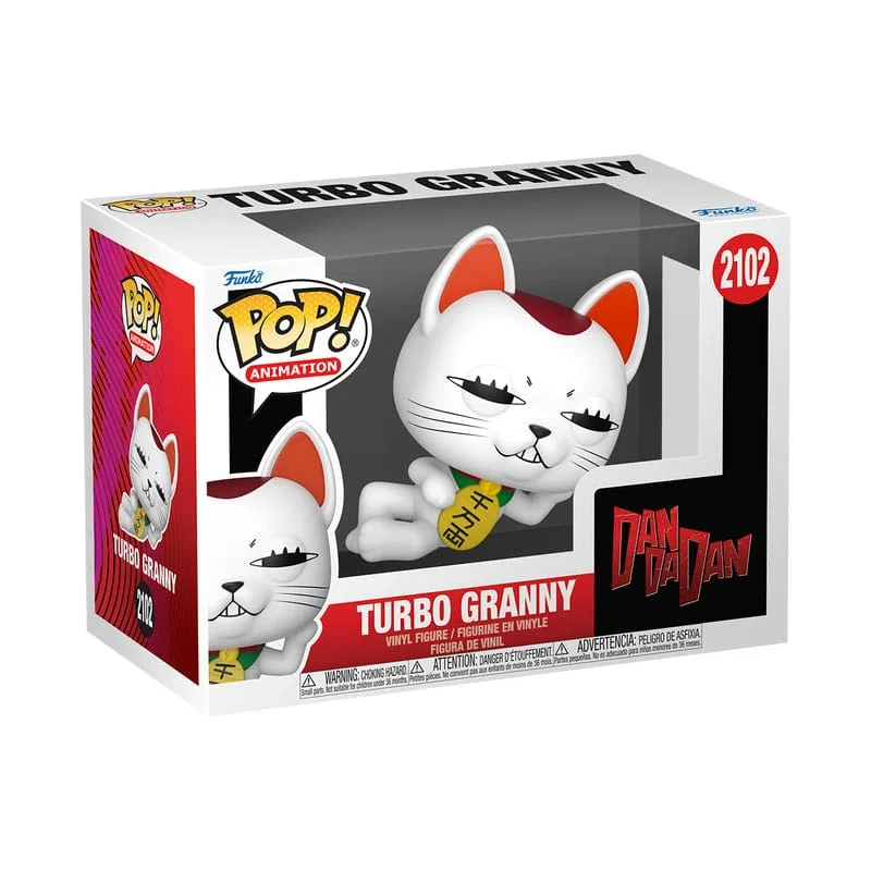 Dandadan Pop Vinyl Figure – Turbo Granny Cat 9 cm 2