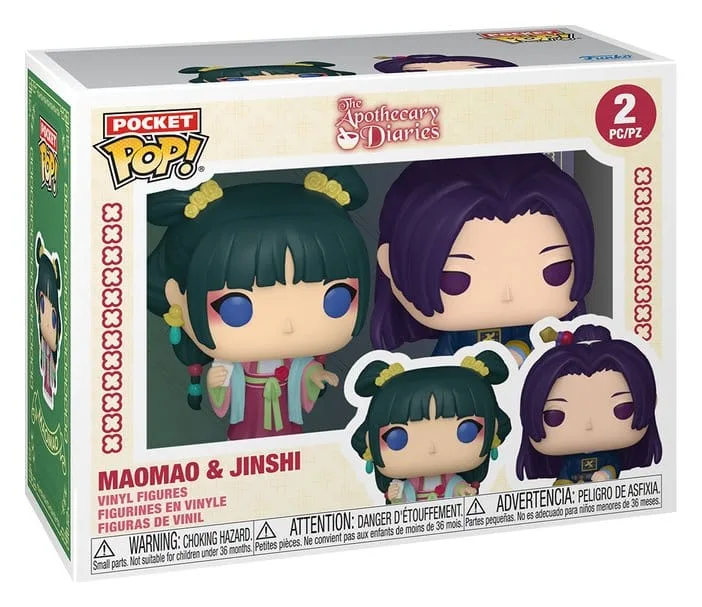 The Apothecary Diaries Pocket Pop Set – Maomao and Jinshi 4 cm 2