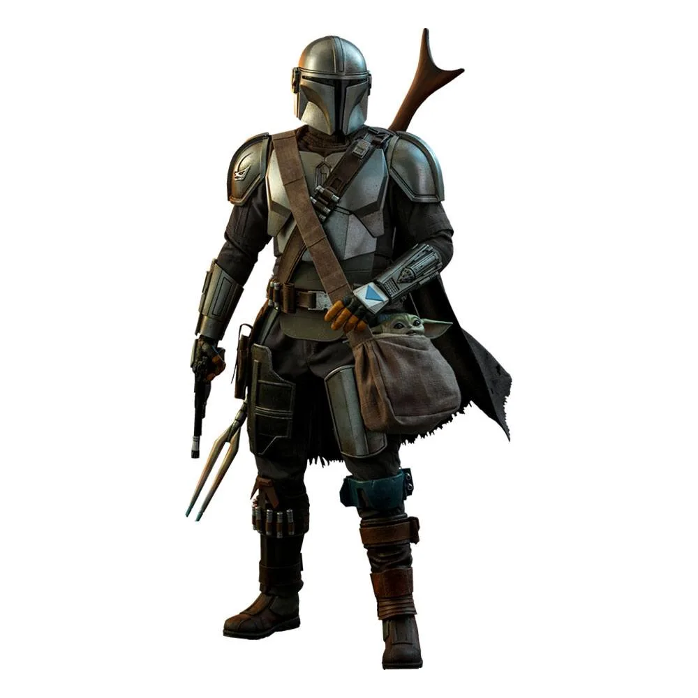 Star Wars Action Figure Set – The Mandalorian and The Child 1/4