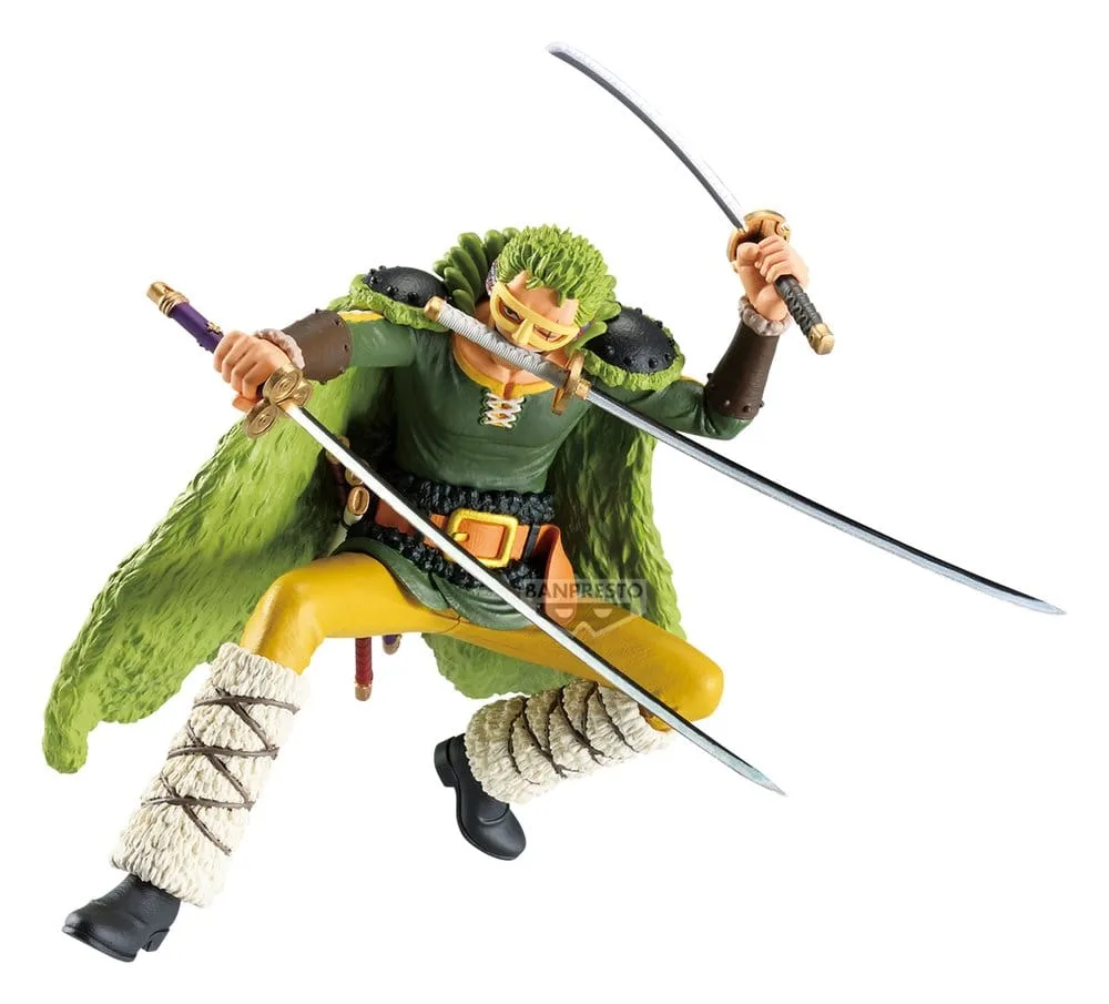 One Piece PVC Figure – Roronoa Zoro Cross Posing 18 cm