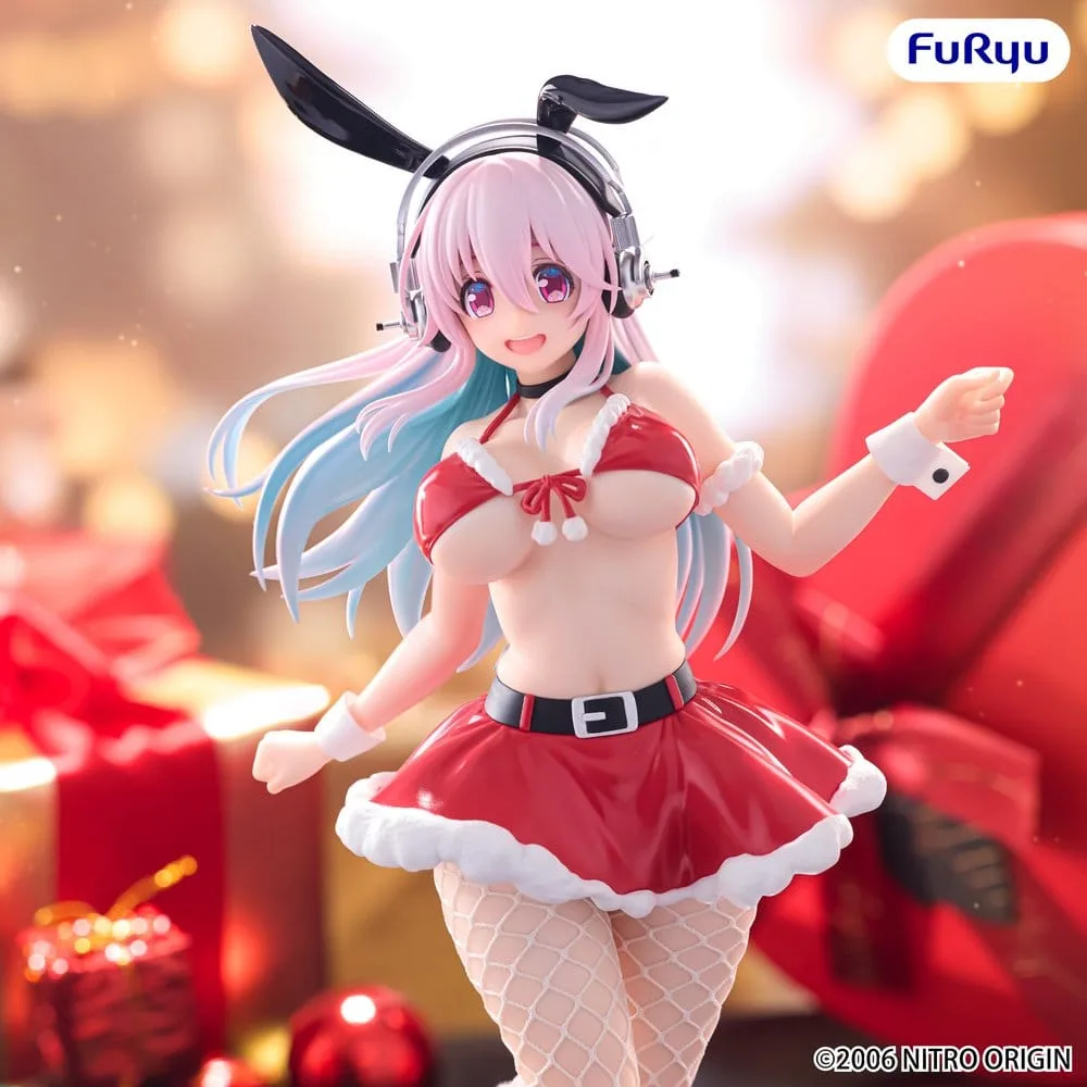 Super Sonico PVC Figure – BiCute Bunnies Santa Version 30 cm 4