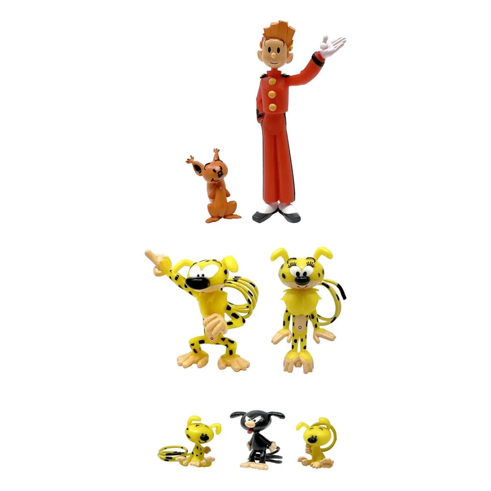 Marsupilami Mini Figure Set – 7 Characters 4–10 cm
