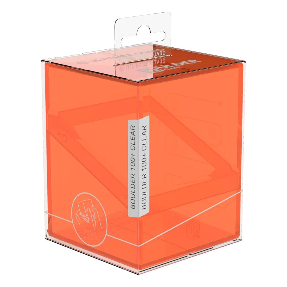 Ultimate Guard Deck Box – Boulder 100+ Clear Poppy Topaz 9