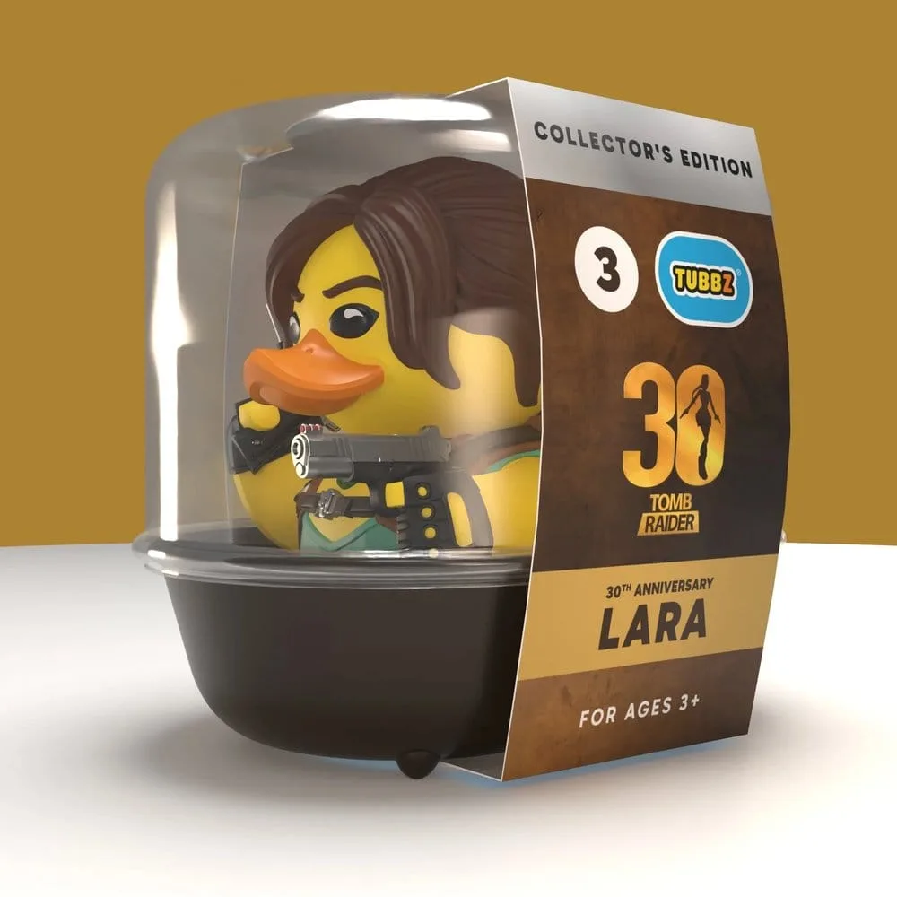 Tomb Raider Tubbz Figure – Lara 30th Anniversary 10 cm