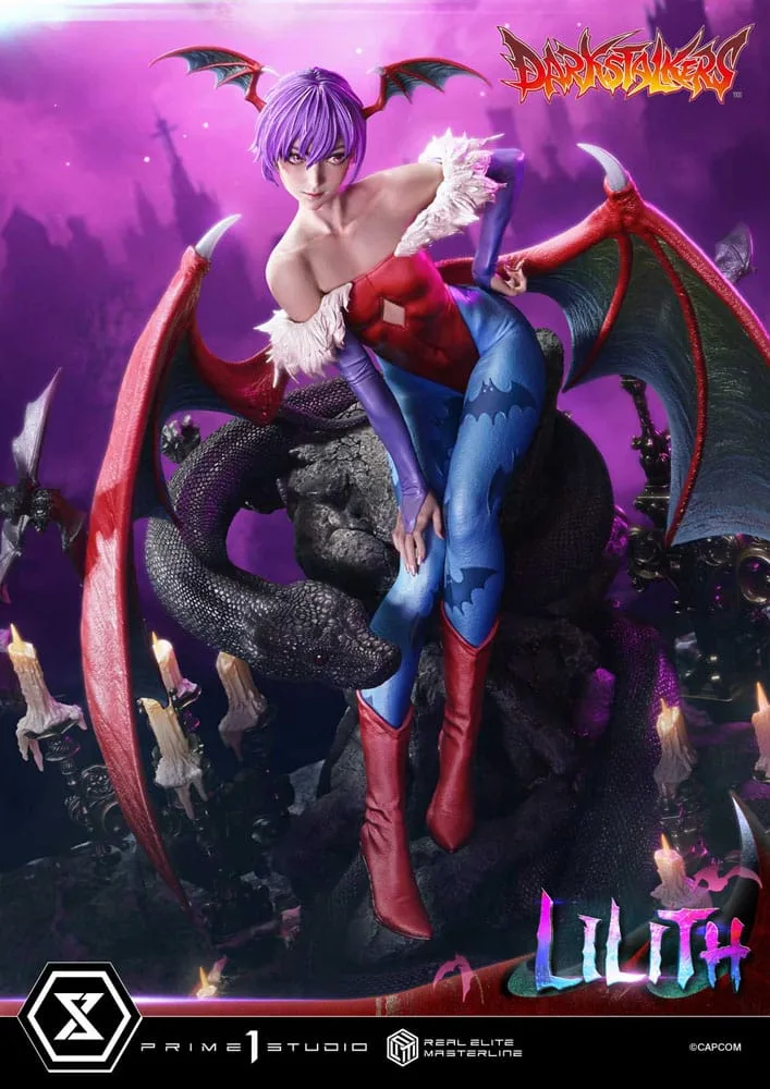 Darkstalkers Statue – Lilith Real Elite Masterline 1/4 Scale 52 cm 6