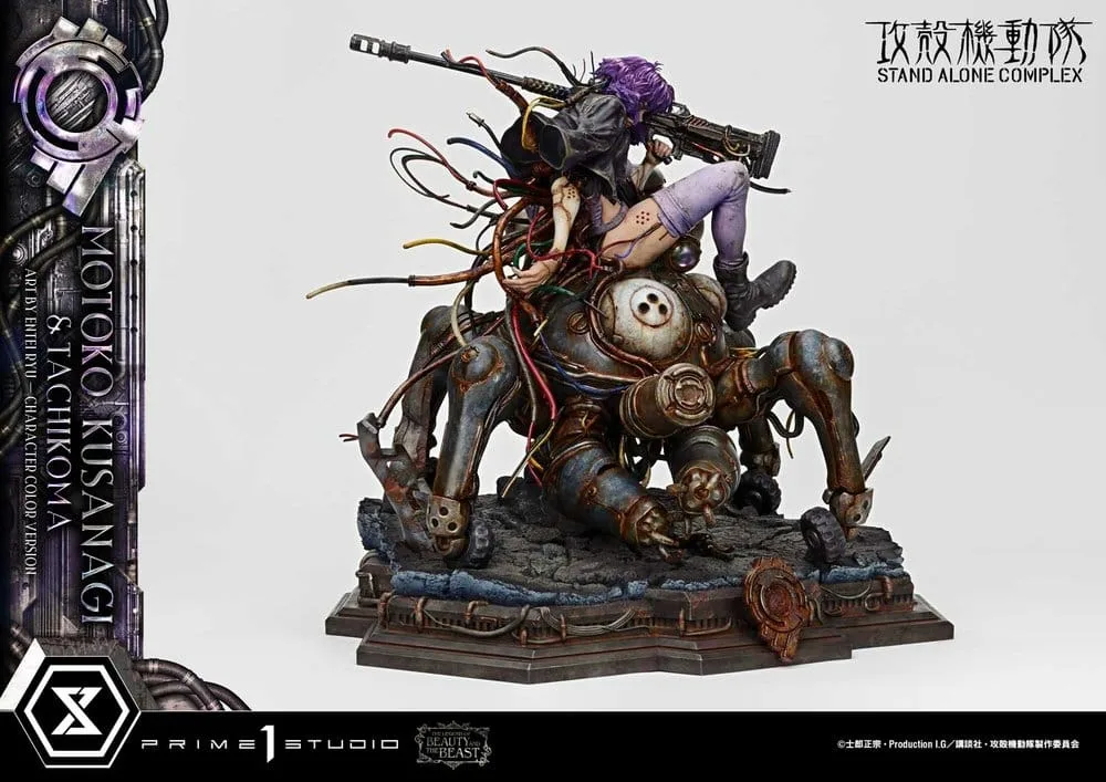 Ghost in the Shell Statue – Motoko Kusanagi and Tachikoma 53 cm 9