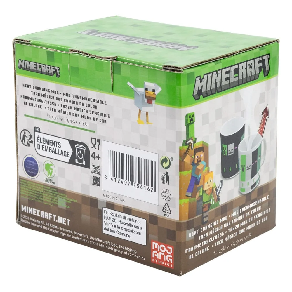 Minecraft Thermoeffekt-Tasse – Squared Pattern 325 ml 4