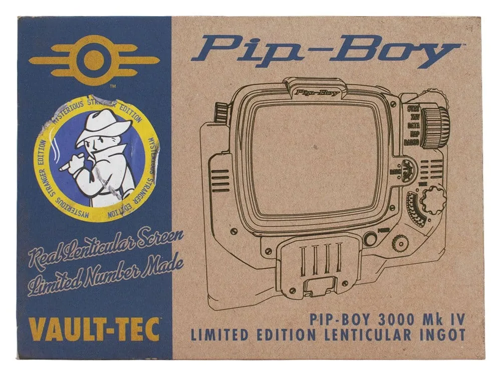 Fallout Lenticular Ingot – Pip-Boy Mysterious Stranger 6