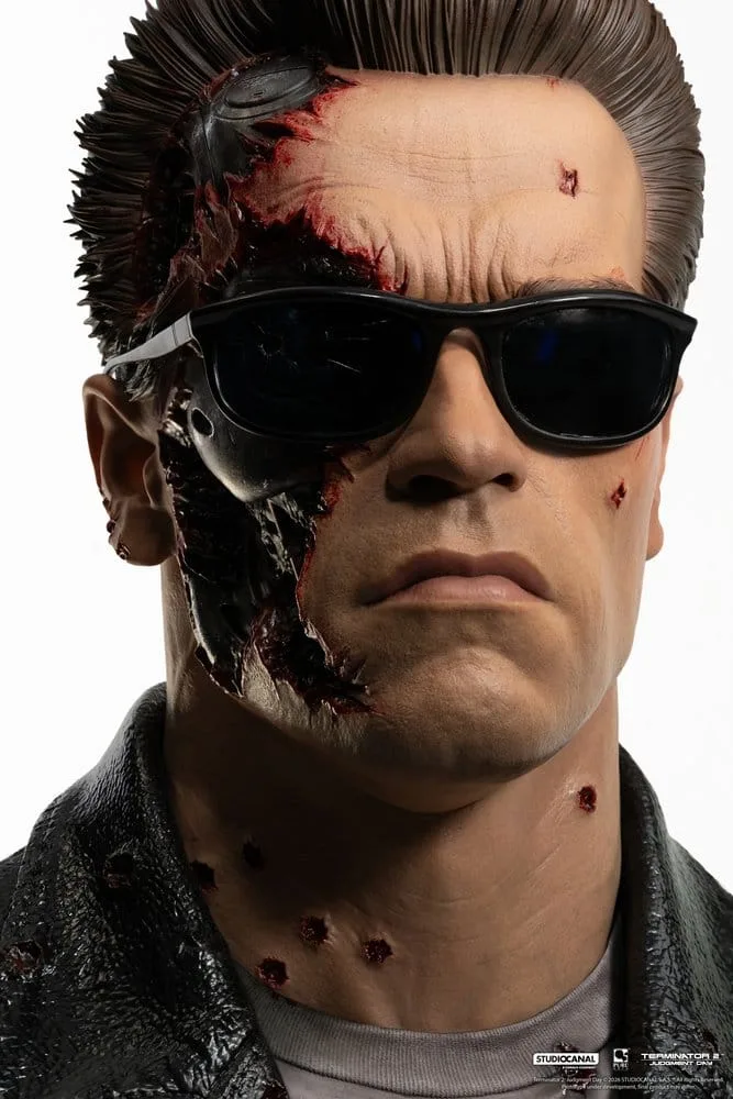 Terminator 2 Art Mask – T-800 Model 101 Battle Damaged 47 cm 11