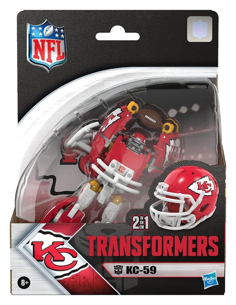 Transformers x NFL Action Figure – Kansas City Chiefs KC-59 14 cm 11