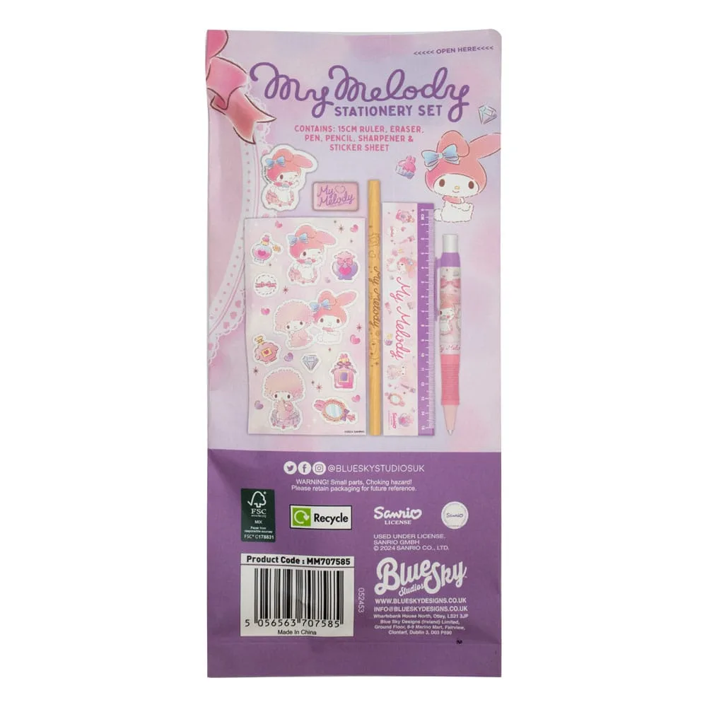 Sanrio Stationery Set – My Melody 6 Pieces 4