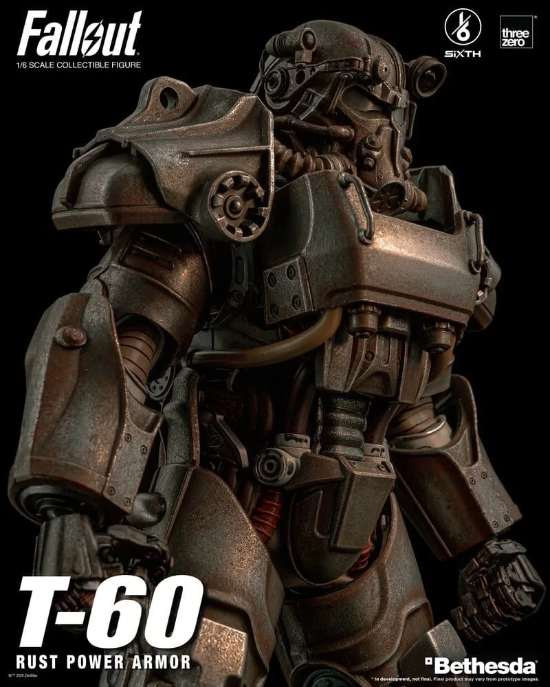 Fallout Action Figure – T-60 Rust Power Armor 1/6 13