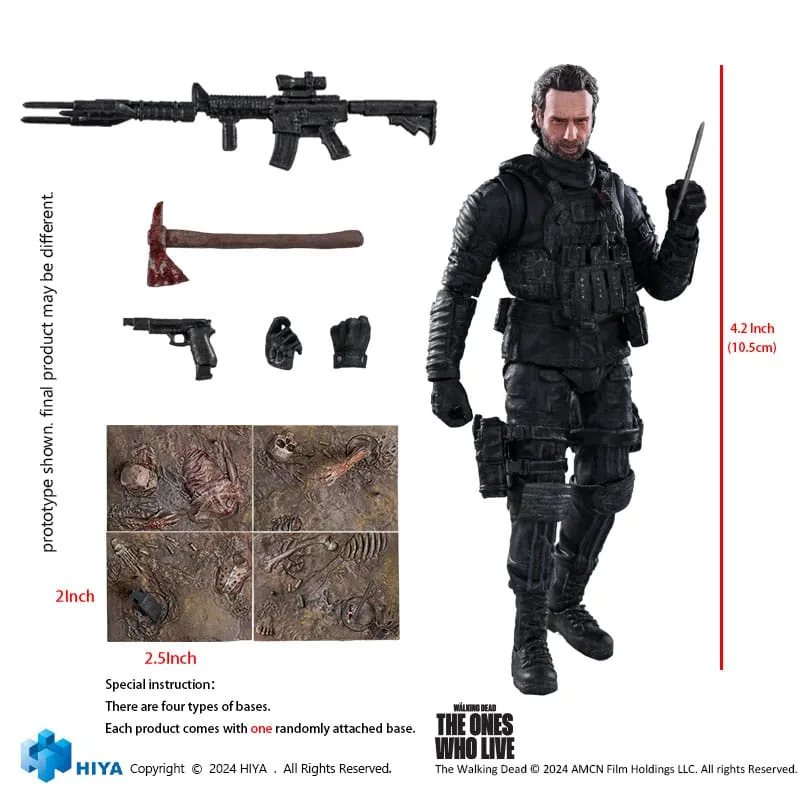 The Walking Dead Action Figure – Rick Grimes Exquisite Mini 10.5 cm 9