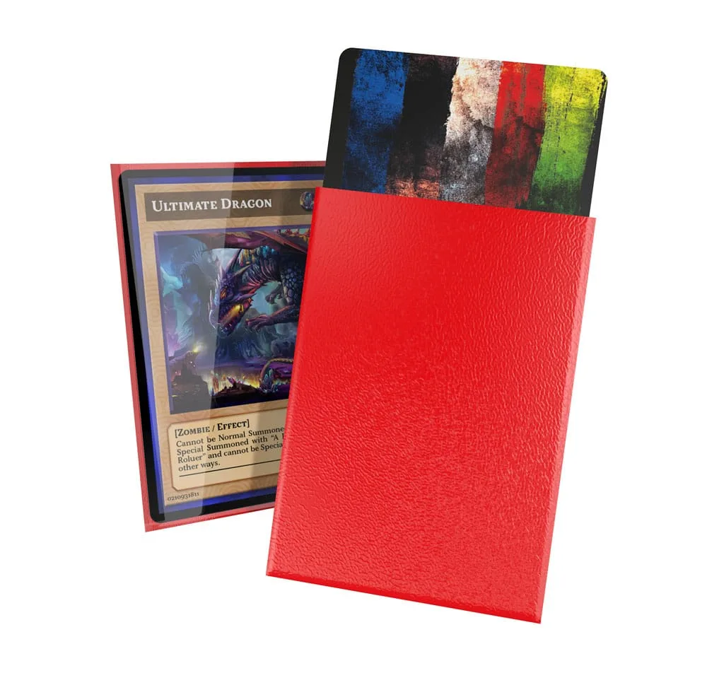 Ultimate Guard Card Sleeves – Red Cortex Japanese Size 62 x 89 mm 2