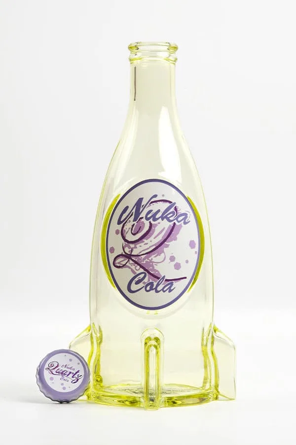 Fallout Glass Bottle and Caps – Nuka Quartz Display Set 3