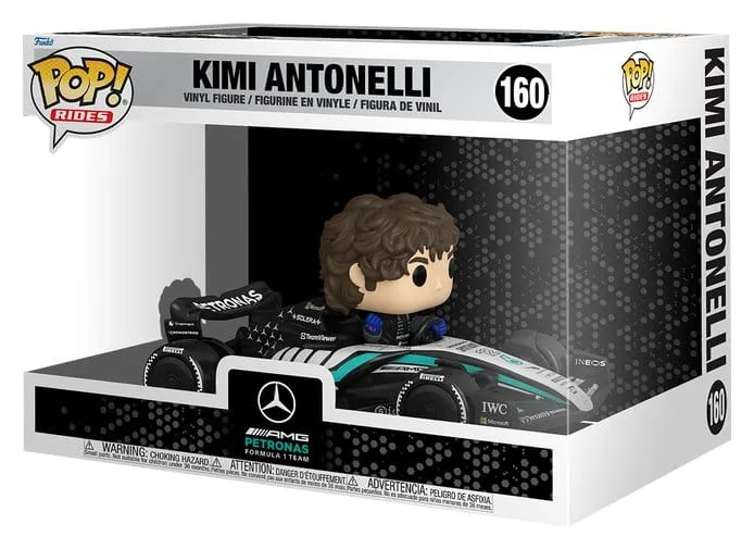 Formula 1 Vinyl Figure Set – Mercedes-Benz Kimi POP Rides 15 cm 2