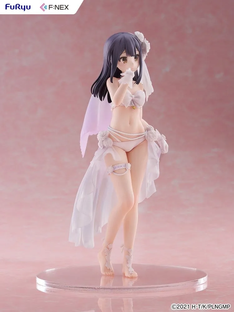 Fate Prisma Illya Figure – Miyu Edelfelt Wedding Swimsuit 21 cm 4