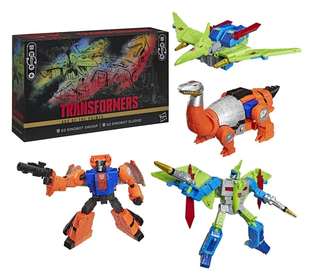 Transformers Action Figures – G2 Swoop & Sludge 2-Pack 19 cm 3