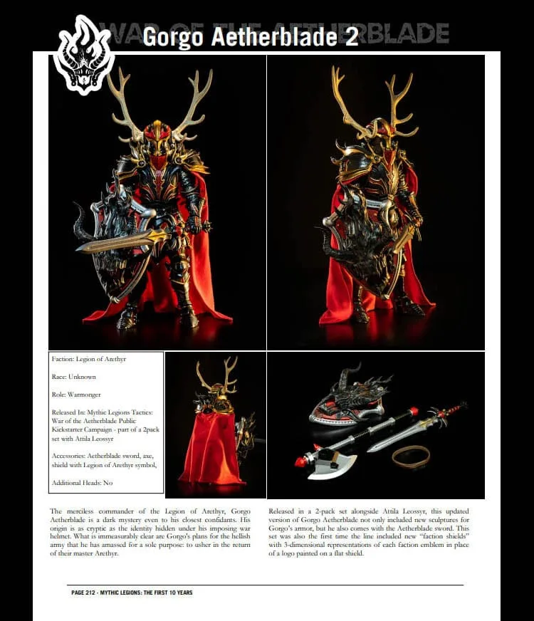 Mythic Legions Hardcover Book – The First 10 Years 16
