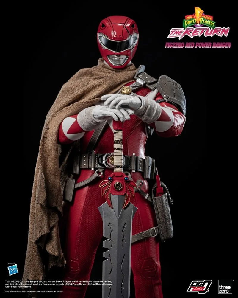 Power Rangers Action Figure – The Return FigZero Red Ranger 31 cm 10