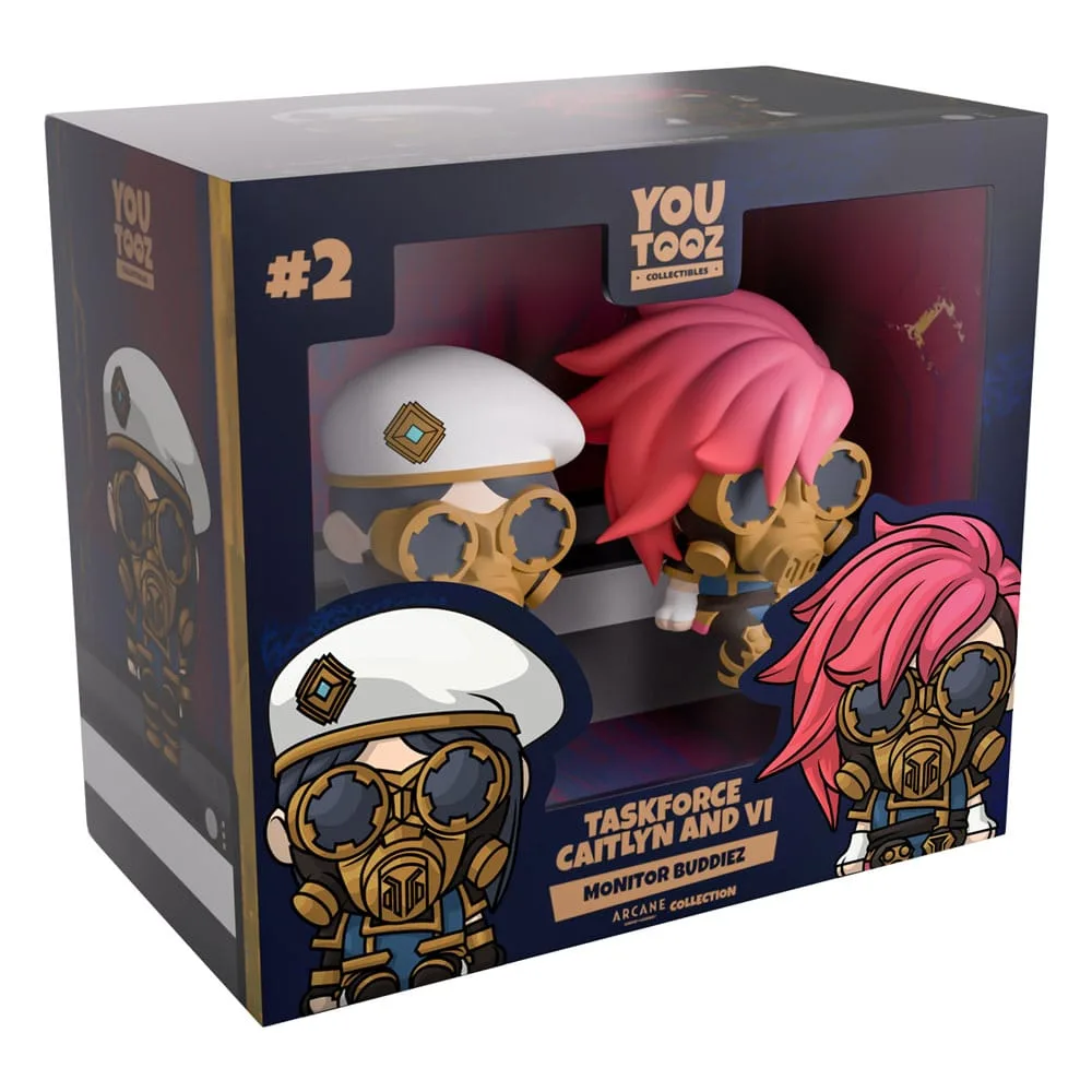 Arcane Vinylfigurenset – Caitlyn und Vi Taskforce 7 cm 5