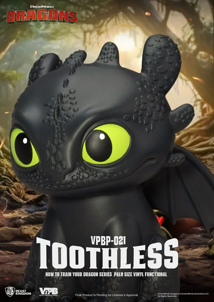 How to Train Your Dragon Coin Bank – Chibi Toothless 12 cm 6