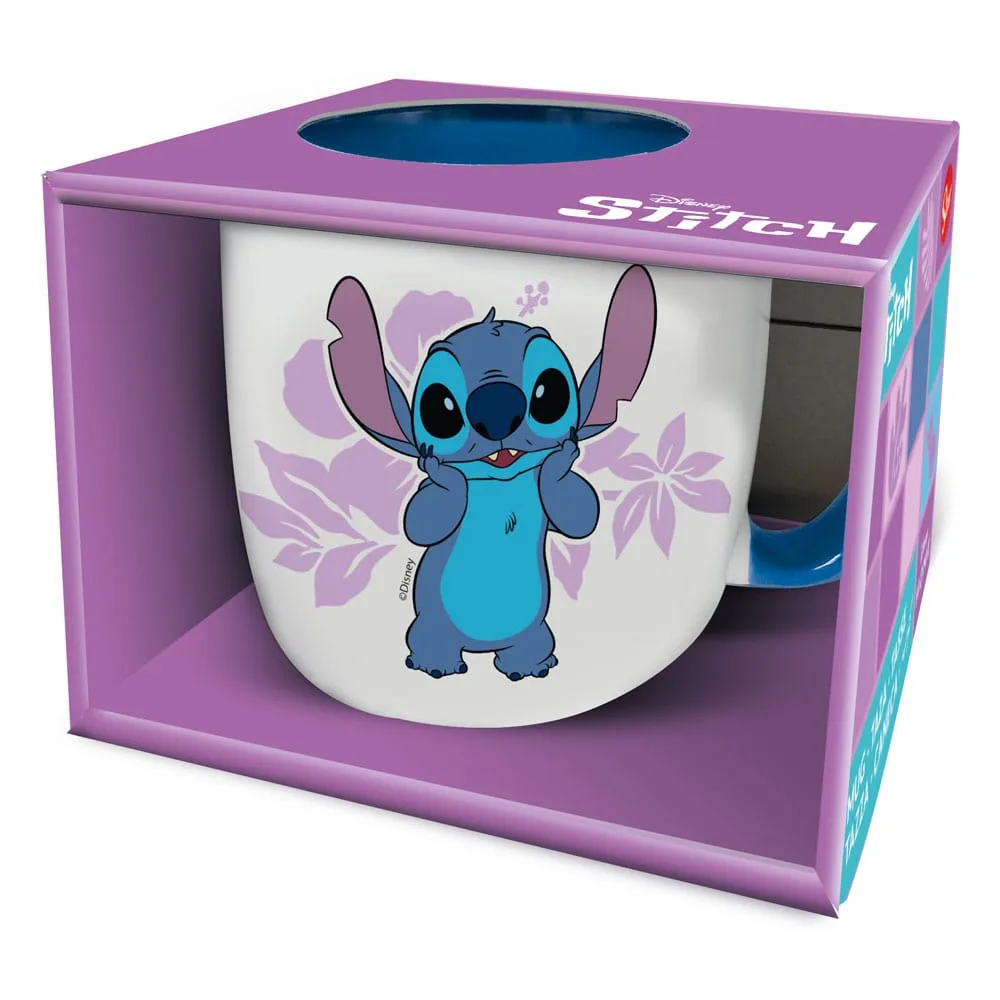Lilo & Stitch Mug – Stitch Pink Flowers 385 ml