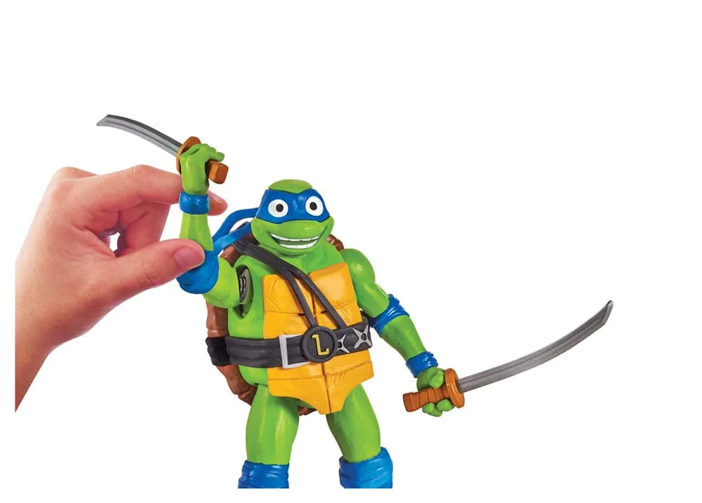 TMNT Mutant Mayhem Action Figure – Ninja Shouts Leonardo 14 cm 4