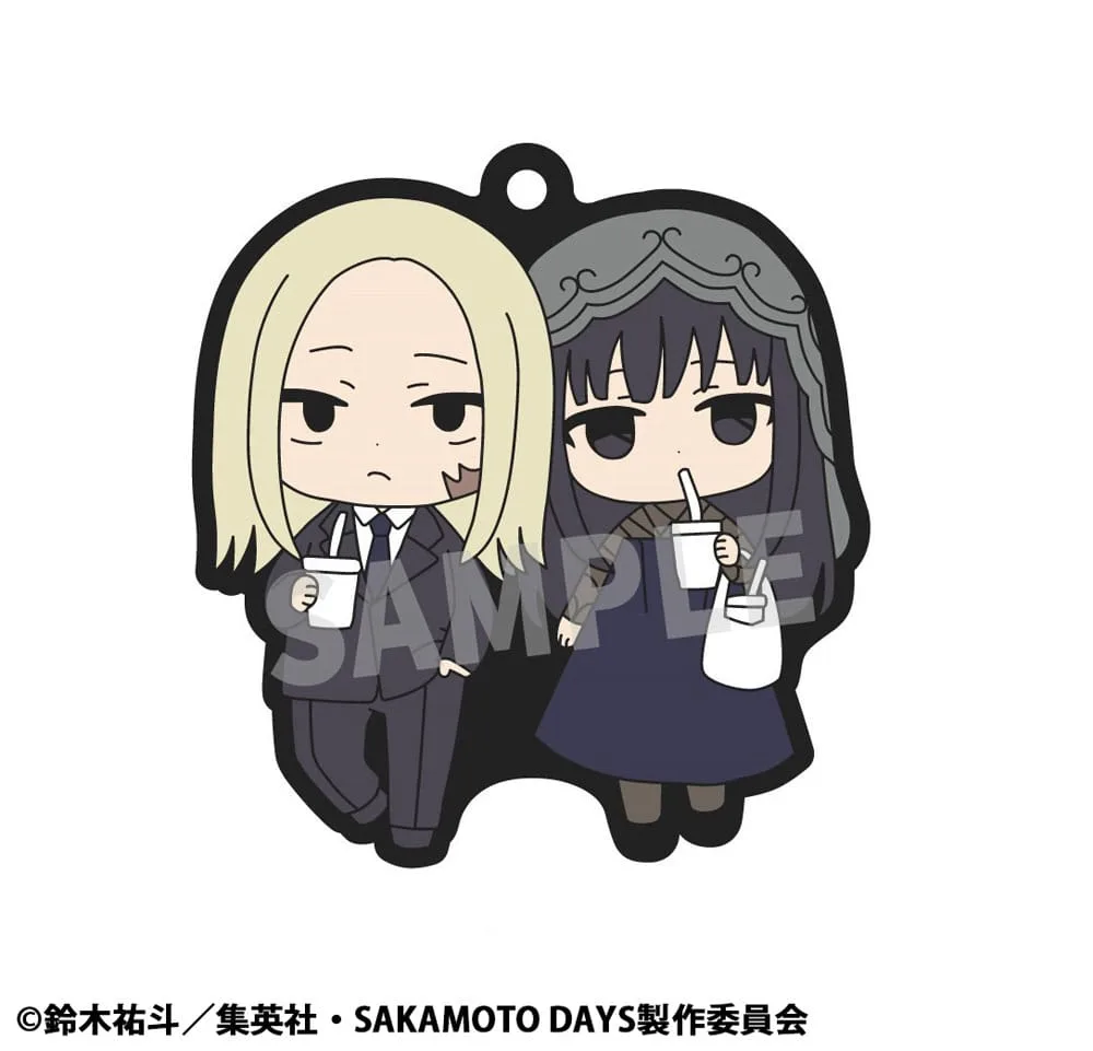 Sakamoto Days Rubber Charms – Buddycolle Vol. 2 Set of 6 7 cm 6