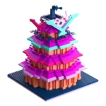 Hazbin Hotel Brick Set – V Tower 20 cm 1