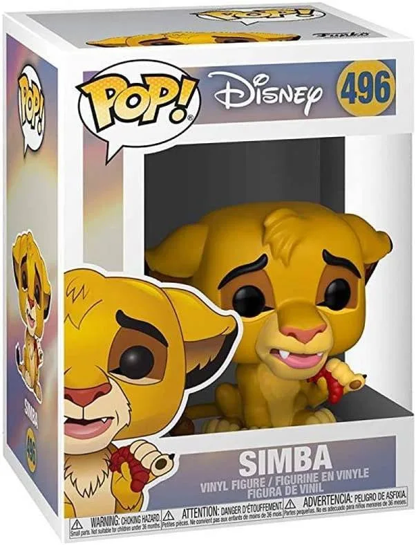 The Lion King Vinyl Figure – Simba Disney Pop 9 cm 2