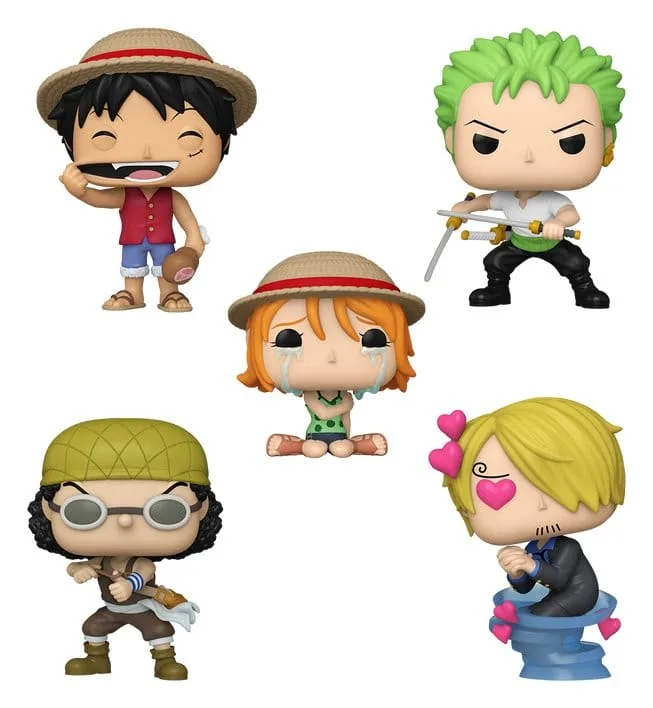One Piece Vinyl Figures – Funko Pop Black Friday 5-Pack 9 cm